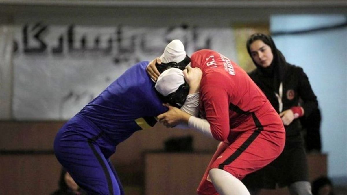 زنان کشتی‌ گیر ایران قهرمان آسیا شدند