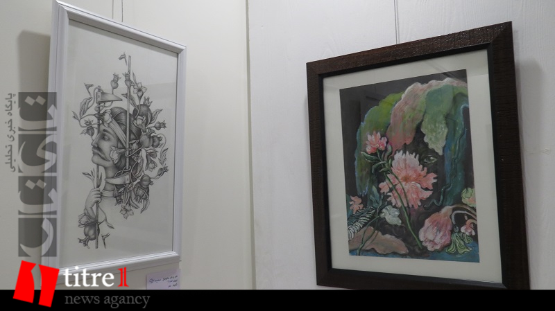 نمایشگاه تصویرسازی «تن و طبیعت» برگزار شد