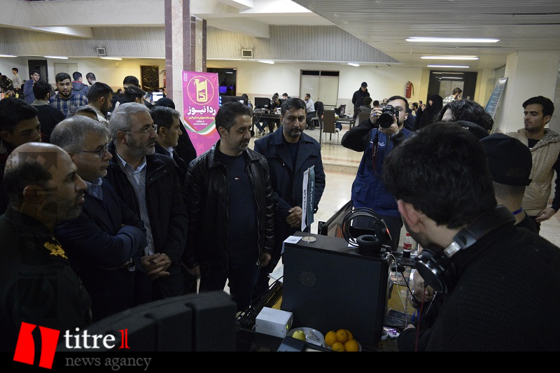 بازدید مسئولین البرزی از رویداد تولید محتوای دیجیتال بسیج