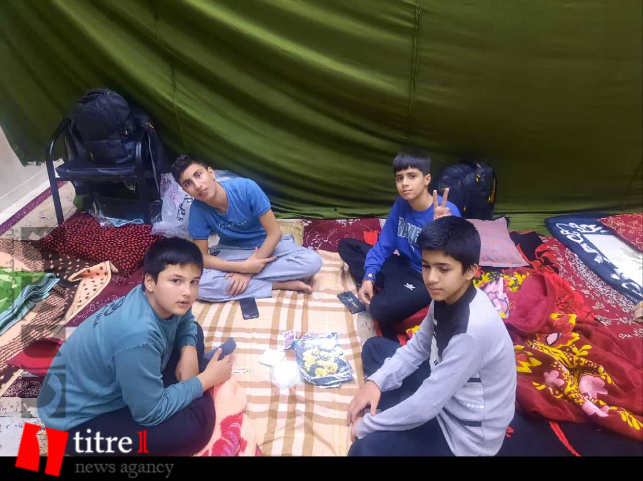 استقبال بی‌نظیر جوانان نظرآباد از مراسم اعتکاف
