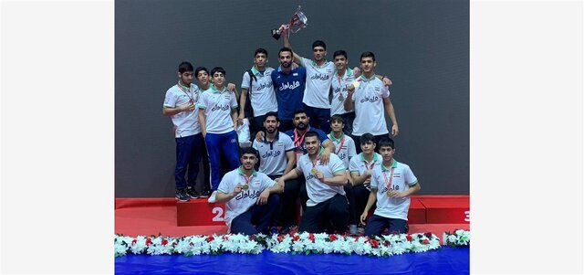 قهرمانی کشتی ایران در جام پیروزی ترکیه