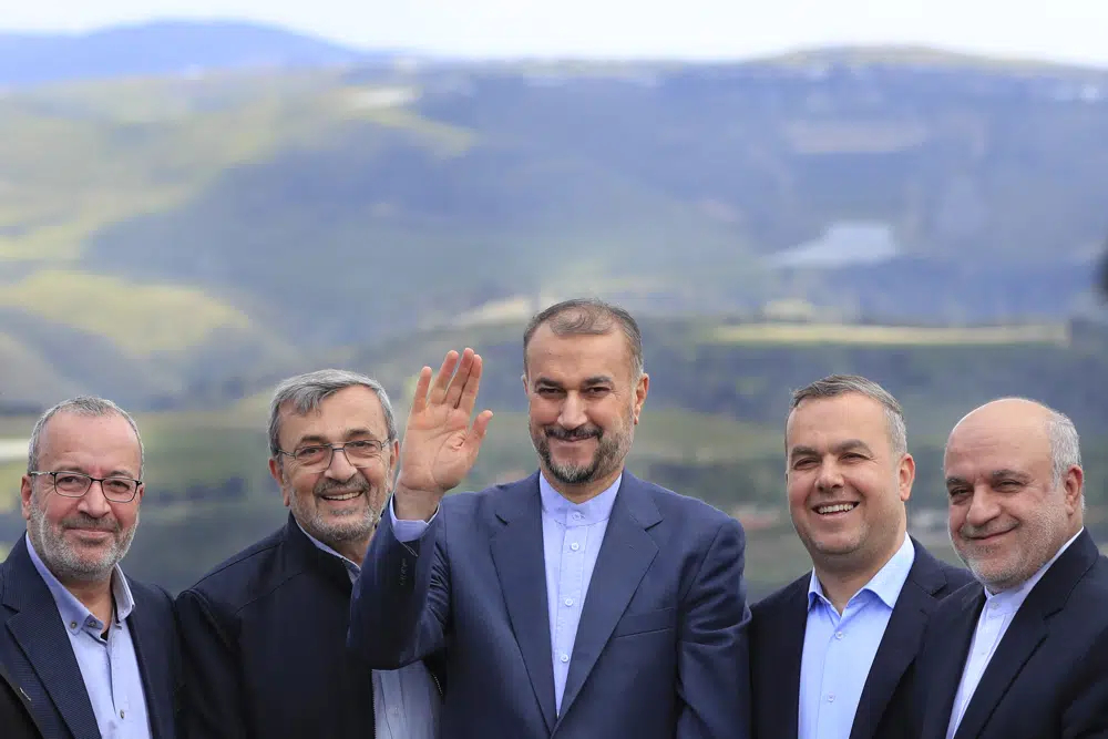 حضور وزیر خارجه ایران در مرز لبنان و اسرائیل