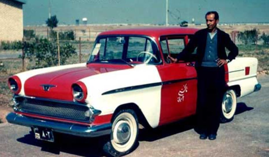 تاکسی‌های تهران قدیم + تصاویر