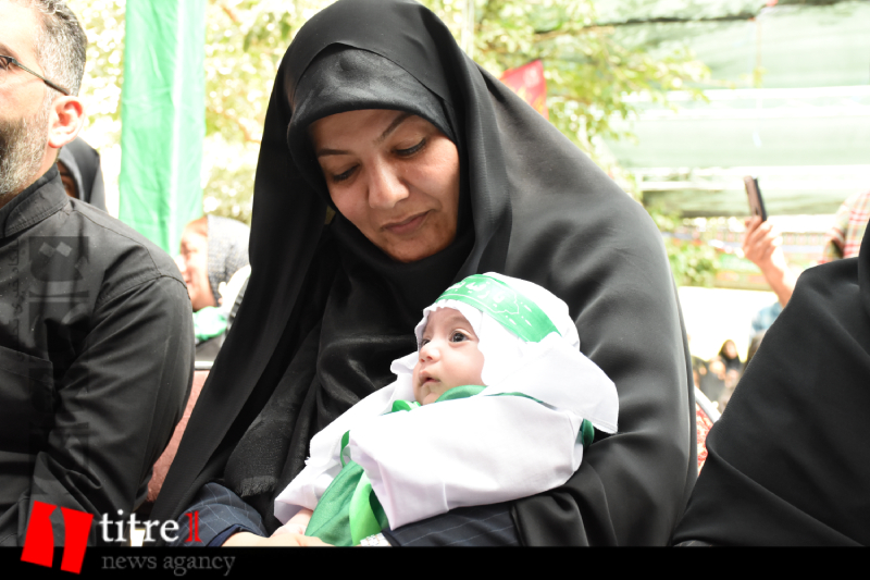 نوای لالایی مادران کرج در همایش شیرخوارگان حسینی بهزیستی