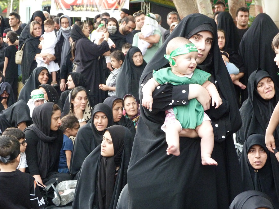 همایش شیرخوارگان حسینی در مصلی کرج برگزار شد + تصاویر