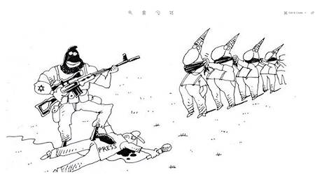 کاریکاتور/ از کشتن خبرنگاران تا ناکامی‌های نتانیاهو