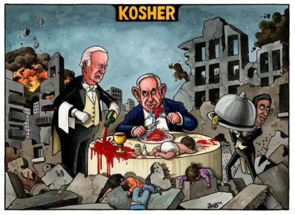 کاریکاتور/ اسرائیل خونخوار