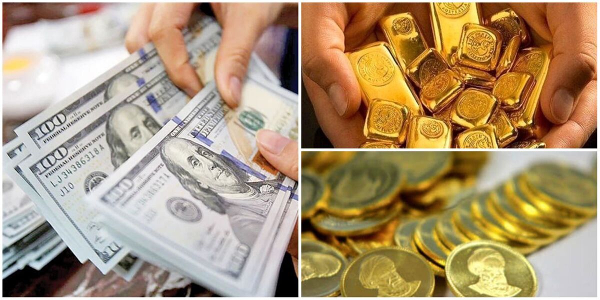 قیمت طلا و ارز امروز ۱۲ فروردین‌ماه ۱۴۰۳