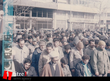 تشییع پیکر شهیدان در میدان شهداء کرج