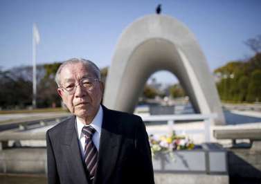 بازماندگان جنایت هیروشیما برای خلع سلاح و حمایت از صلح جهانی اقدام می کنند