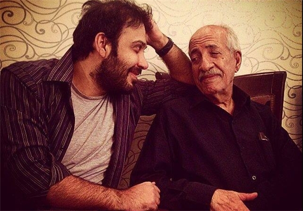محسن چاوشی و پدرش/ عکس