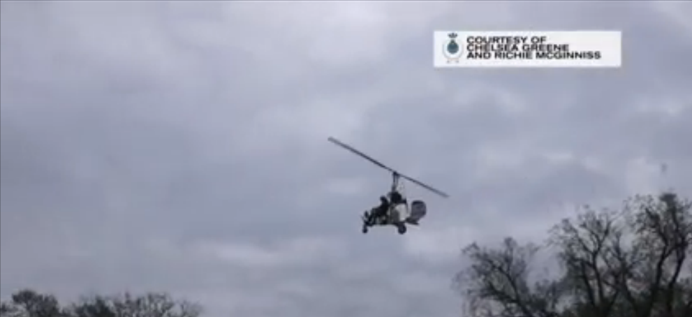 فرود يک هلیکوپتر تک سرنشین در کنگره آمريکا/ عملیات تروریستی؟