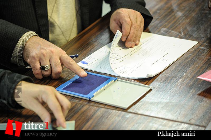 تصویری سومین روز از ثبت نام های انتخاباتی در کرج