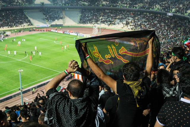 //توهین رسانه عربستان به هواداران حسینی حاضر در ورزشگاه